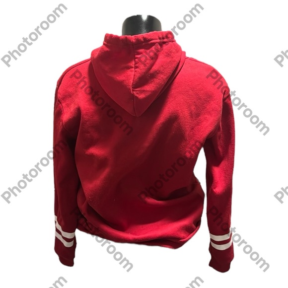 🎈HOST PICK🎈| Long Sleeve Pullover Hoodie | F•R•I•E•N•D•S | Red & White | Small - Picture 4 of 5
